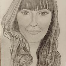 Retrato de Aitana. Pencil Drawing project by Sandra Lorenzo - 02.20.2023