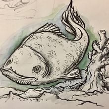 Some drawings and paintings. Un proyecto de Ilustración tradicional de Beth MacKinney - 20.02.2023