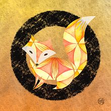 Fox and Rabbit  Ein Projekt aus dem Bereich Traditionelle Illustration, Malerei, Digitale Illustration und Portfolioverwaltung von Aurélie Barathier - 02.02.2023