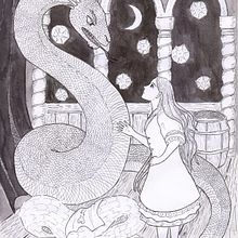 My project for course: Fairy-Tale Illustration with Pen and Ink. Drawing, Artistic Drawing & Ink Illustration project by biruteis - 02.21.2023