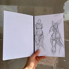 Mi proyecto del curso: Dibujo anatómico para principiantes. Un progetto di Belle arti, Disegno a matita, Disegno, Disegno realistico e Disegno anatomico di ariperuzzi04 - 22.02.2023