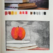 Il mio progetto del corso: Creazione di palette di colori: dipingi il tuo universo personale. Un proyecto de Ilustración tradicional, Pintura, Dibujo, Dibujo artístico y Teoría del color de Liana Montaruli - 22.02.2023