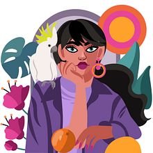 Animowane ilustracje w After Effects dla sieci społecznościowych. Projekt z dziedziny Trad, c, jna ilustracja, Animacje 2D,  Animacja, Ilustracja c, frowa i Animowana Ilustracja użytkownika Basia - 22.02.2023