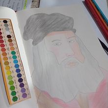 Meu projeto do curso: Desenho de retratos vibrantes com lápis de cor. Un proyecto de Dibujo, Dibujo de Retrato, Sketchbook y Dibujo con lápices de colores de denisecorrea2803 - 22.02.2023