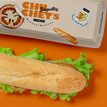 Chuchet's Baguettes Ein Projekt aus dem Bereich Kunstleitung, Br, ing und Identität und Grafikdesign von Karlo Ethéri - 20.02.2023