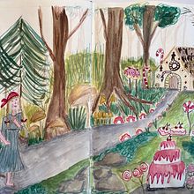 Mi proyecto del curso: Técnicas de ilustración infantil con sketchbook. Projekt z dziedziny Projektowanie postaci, R, sunek ołówkiem, Ilustracje dla dzieci, Sketchbook, Malowanie gwaszami i Książka obrazkowa użytkownika Paola Bizioli - 22.02.2023