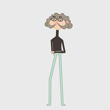 Expresiones Personaje | Animación 2D . Un projet de Animation, Animation de personnages, Animation 2D et Illustration animée de Federico Dealbera - 22.02.2023