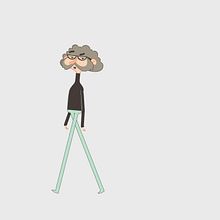 Personaje Caminando | Animación 2D. Un projet de Animation, Animation de personnages, Animation 2D et Illustration animée de Federico Dealbera - 19.02.2023