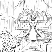 Trabajos en proceso . Concept Art, Traditional illustration, Film, Video, and TV project by María Serrano - 02.22.2023