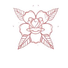 Meu projeto do curso: Design de tatuagens estilo old school no Procreate . Ilustrație tradițională, Desen, Ilustrație digitală și Design tatuaj de Thais Ferreira - 02.23.2023