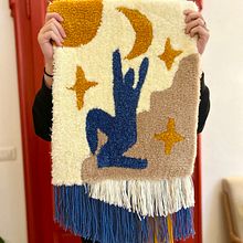 Il mio progetto del corso: Tecnica tufting per la creazione di tappeti . Arte și meșteșuguri, Decorațiuni, Arte din fibre, DIY și Design textil de melissa_migliora - 02.23.2023