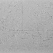 Meu projeto do curso: Pintura em aquarela de paisagens marinhas . Lukisan, Lukisan Cat Air & Ilustrasi Naturalistik proyek oleh Dinis Ponteira - 02.23.2023