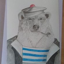 Mon projet du cours : Dessin naturaliste d'animaux au crayon graphite. Traditional illustration, Pencil Drawing, Drawing, and Naturalistic Illustration project by Melisande Gourdin - 02.23.2023