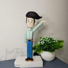 Mi proyecto del curso: Modelado de personajes con pasta de azúcar. Design, Character Design, and DIY project by Jeimi Torres - 02.20.2023
