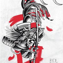 Mi proyecto del curso: Ilustración de tatuajes blackwork desde cero. Un proyecto de Ilustración tradicional, Dibujo, Ilustración digital, Diseño de tatuajes y Dibujo digital de Ricardo Gil Gallego - 23.02.2023