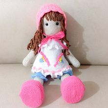 Mi proyecto del curso: Elaboración de muñecas amigurumi románticas. Arts, Crafts, To, Design, Fiber Arts, Crochet, Amigurumi, and Textile Design project by ALBA TERAN PATARROYO - 02.23.2023