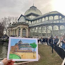 Mi proyecto del curso: Dibujo arquitectónico con acuarela y tinta. Projekt z dziedziny Sketching,  R, sunek, Malowanie akwarelą,  R, sunek architektoniczn, Sketchbook,  R i sunek atramentem użytkownika Maria Paola Guaqueta Malagon - 23.02.2023