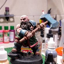 My project for course: Introduction to Painting Miniatures. Arts, Crafts, Fine Arts, Sculpture, and Decorative Painting project by Leo Machado - 02.23.2023