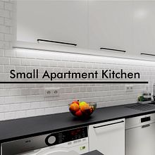 Small Apartment Kitchen Remodel. Un proyecto de Arquitectura, Arquitectura interior, Diseño de interiores, Decoración de interiores, 3D y Modelado 3D de Joana Conde - 24.02.2023
