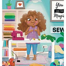 My project for course: Children’s Illustration with Procreate: Paint Magical Scenes. Projekt z dziedziny Trad, c, jna ilustracja, Ilustracja c, frowa, Ilustracje dla dzieci, Malarstwo c, frowe i Książka obrazkowa użytkownika Lisa Davis Palmer - 24.02.2023