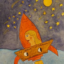 Mon projet du cours : Illustration artistique : dessinez votre imaginaire. Projekt z dziedziny Trad, c, jna ilustracja,  Malarstwo, Kreat, wność, R, sunek ołówkiem,  R i sunek użytkownika Tiphaine VINCENT - 24.02.2023
