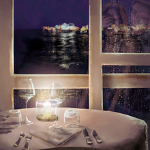 Surprise dinner. Traditional illustration, Digital Illustration, and Concept Art project by diegofaria - 02.18.2023
