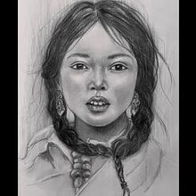 58/100 Heads Challenge. Un progetto di Disegno di ritratti e Bozzetti di Heather - 23.02.2023