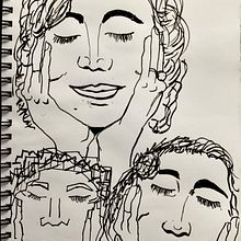 Mein Abschlussprojekt für den Kurs: Zeichnen für Anfänger Niveau -1. Projekt z dziedziny R, sunek ołówkiem,  R, sunek, Kreat, wne zabaw, z dziećmi i Sketchbook użytkownika Sabine Balles - 25.02.2023