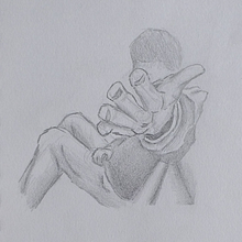 DA- Bocetos práctica escorzo. Drawing, Pencil Drawing, Portrait Drawing, Realistic Drawing, Artistic Drawing, Figure Drawing, Traditional illustration, Design, Costume Design, Sketching, Sketchbook, and Fine Arts project by Stephanie W - 02.25.2023