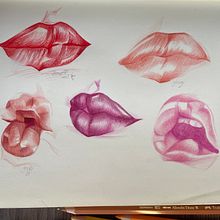 Lebendiges Porträtzeichnen mit Buntstiften- Basics. Un proyecto de Dibujo de Retrato de millis_season - 25.02.2023