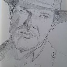 Il mio progetto del corso: Sketchbook per ritratti a grafite con la tecnica del tratteggio. Fine Arts, Sketching, Drawing, Portrait Drawing, and Sketchbook project by Erika - 02.25.2023