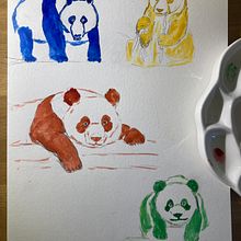 My project for course: Illustrating Nature: A Creative Exploration . Ilustrasi tradisional, Lukisan, Menggambar, Lukisan Cat Air, Ilustrasi Tinta & Ilustrasi Naturalistik proyek oleh Prisca De Groote - 02.25.2023