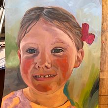 My project for course: Portrait Painting with Oil: Explore Light and Shade. Fine Arts, Painting, and Oil Painting project by Fiona Hamilton - 02.25.2023