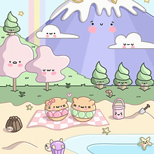 My project for course: Designing Kawaii Worlds: Spread Joy Through Illustration. Character Design, Digital Illustration, and Manga project by mitha mitha - 02.25.2023