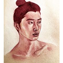 59/100 Heads Challenge. Un progetto di Bozzetti e Disegno di ritratti di Heather - 24.02.2023