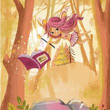 Mein Abschlussprojekt für den Kurs: Kinderbuchillustrationen in Procreate: Male magische Szenerien. Traditional illustration, Digital Illustration, Children's Illustration, Digital Painting, and Picturebook project by Maja Weber - 02.25.2023