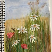 My project for course: Illustrating the Natural World with Watercolor and Charcoal. Projekt z dziedziny Trad, c, jna ilustracja,  Malarstwo, Ilustracja naturalist i czna użytkownika corinawaage - 26.02.2023