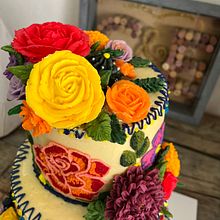 Mi proyecto del curso: Flores de crema de mantequilla para cake design Ein Projekt aus dem Bereich Design und DIY von maquinados_sego - 15.02.2023