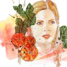 Mon projet du cours : Portrait illustré à l’aquarelle. Un progetto di Illustrazione tradizionale, Belle arti, Pittura, Disegno, Pittura ad acquerello, Disegno di ritratti e Disegno artistico di Marie-Eve Pharand - 10.01.2023