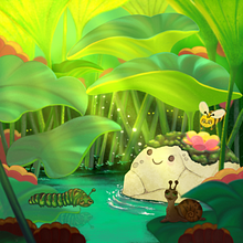 Mein Abschlussprojekt für den Kurs: Atmosphärische Szenen in Procreate: Malen mit Farben und Licht . % Simone tarafından hazırlanan Geleneksel illüstras, on, Dijital İllüstras, Ve on projesi - 02.26.2023