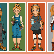 Mein Abschlussprojekt für den Kurs: Character Design: Zeichne Figuren mit Persönlichkeit . % Simone tarafından hazırlanan Karakter Tasarımı, Eskiz çizimi, Çizim, Hika, e anlatımı, Hika, e panosu, Sanatsal Çizim, Ve Anlatı projesi - 02.26.2023