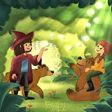 Mein Abschlussprojekt für den Kurs: Fantasie-Illustrationen mit Procreate . % Simone tarafından hazırlanan Geleneksel illüstras, on, Dijital İllüstras, on, Ve Dijital Çizim projesi - 02.26.2023