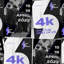 Branding Film Festival. Un proyecto de Br, ing e Identidad y Diseño de Mihaela Dogoter - 26.05.2022