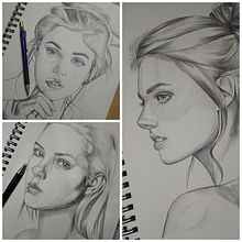 Mi proyecto del curso: Sketchbook de retrato: explora el rostro humano. Un progetto di Bozzetti, Disegno, Disegno di ritratti, Disegno artistico e Sketchbook di Carlos Adrián De La Paz Almaraz - 26.02.2023