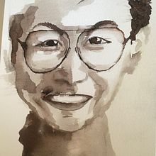 Mein Abschlussprojekt für den Kurs: Künstlerische Tuschemalerei mit chinesischer Tinte. Traditional illustration, Fine Arts, Painting, Pencil Drawing, Portrait Drawing, Artistic Drawing & Ink Illustration project by Kathleen - 02.26.2023