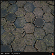 Mi proyecto del curso: Introducción a la creación de texturas con Substance Designer. Un proyecto de 3D, Modelado 3D y Videojuegos de Cora Real - 21.04.2023