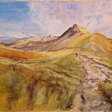 Il mio progetto del corso: Pittura di paesaggi realistici ad acquerello. Projekt z dziedziny  Sztuki piękne,  Malarstwo, Sketching, Malowanie akwarelą, Ilustracja naturalist i czna użytkownika Giovanni MEDUSEI - 26.02.2023
