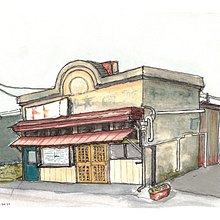 My project for course: Expressive Architectural Sketching. Projekt z dziedziny Sketching,  R, sunek,  R, sunek architektoniczn, Sketchbook,  R i sunek atramentem użytkownika Katie Baynes - 27.02.2023