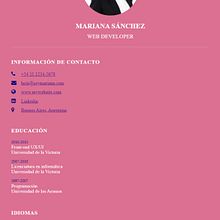 Mi proyecto del curso: Diseño web creativo: planificación y programación desde cero. Un proyecto de Diseño Web, Desarrollo Web, CSS, HTML, JavaScript y Diseño de producto digital de Sonia Gec - 22.02.2023