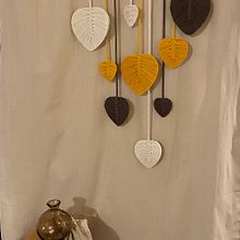 Il mio progetto del corso: Creazione di opere decorative con foglie in macramè . % liliana_ch tarafından hazırlanan Kendin Yap, Ve Makrome projesi - 02.27.2023
